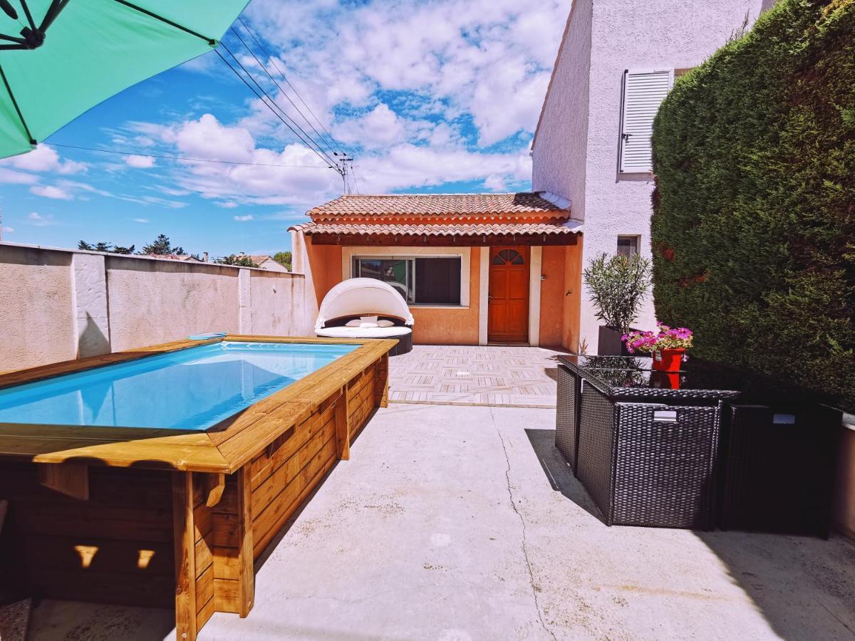 Studio Privatif Climatise , Terrasse Et Piscine Pernes-les-Fontaines Exterior photo